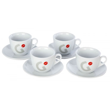 Gaggia Milano 6 Cups And Saucers