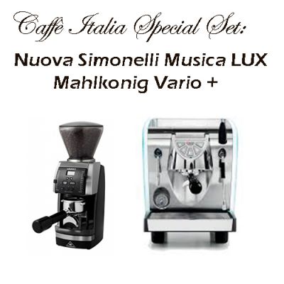 Nuova Simonelli Musica LUX + Mahlkonig Vario G. III