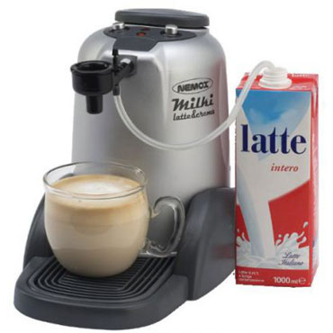 Nemox Milki Latte e Crema Satinato Cappuccino Maker Silver