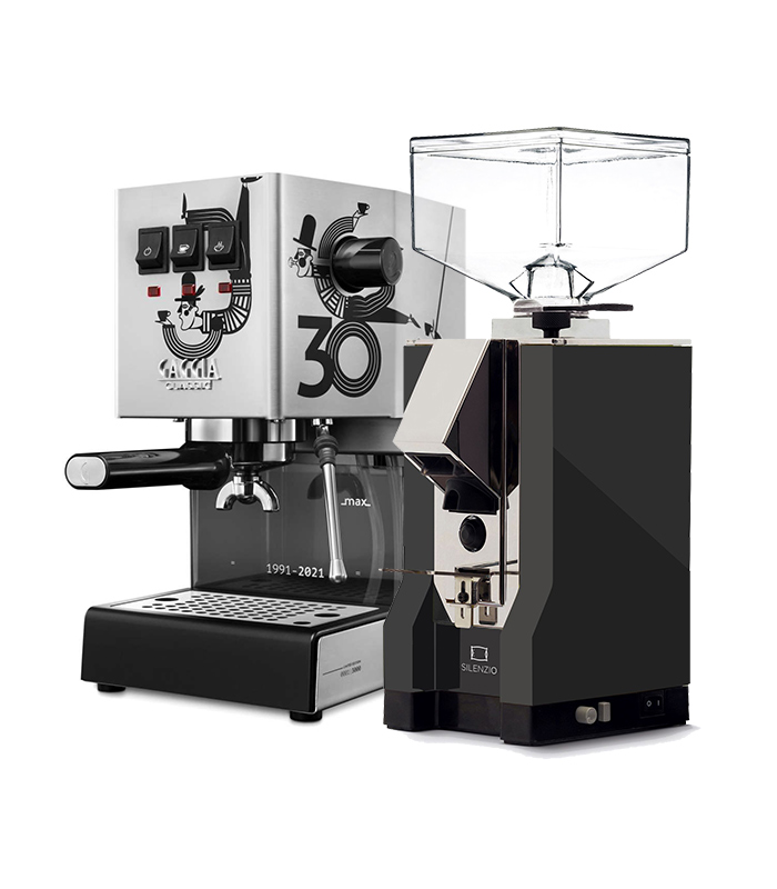 Gaggia Classic 30 Limited Edition & Eureka Mignon Silenzio 16CR Black