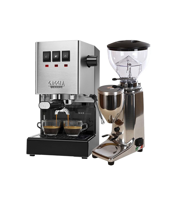 Gaggia Classic Evo Pro & Quamar Q50 S 500g Hopper