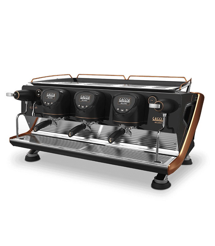 Gaggia La Reale DFC 3 Groups Copper/White
