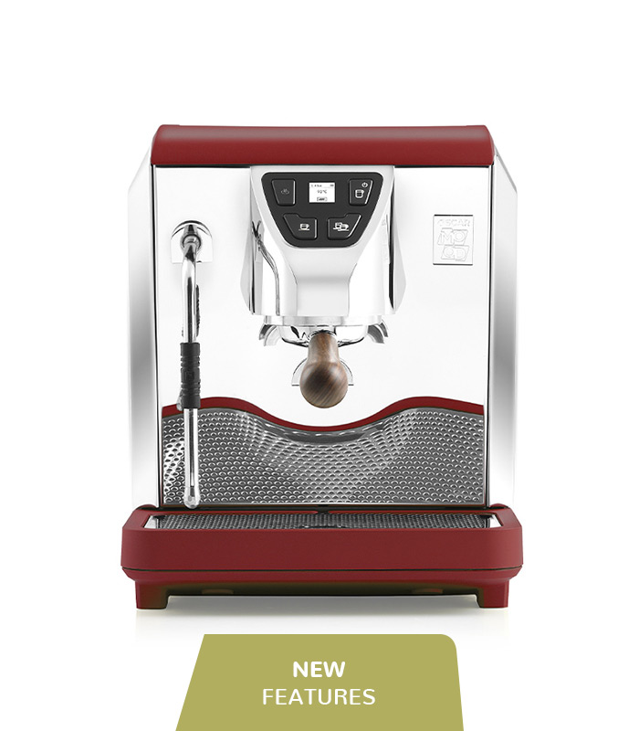 Nuova Simonelli Oscar Mood Direct Water Connection Red