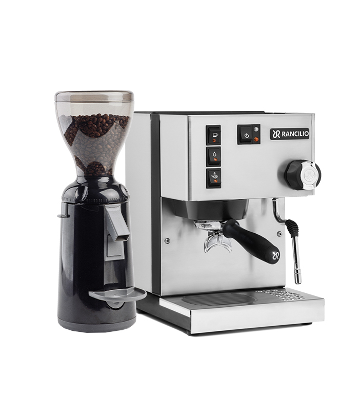 Rancilio Silvia V6 E & Nuova Simonelli Grinta AMMT