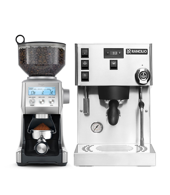 Rancilio Silvia Pro X & Sage the Smart Grinder Pro