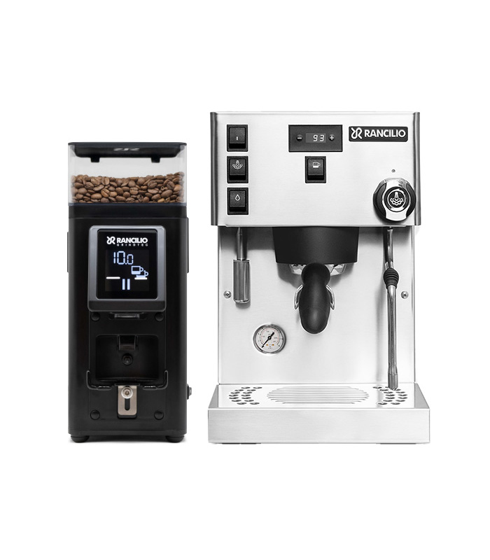 Rancilio Silvia Pro X & Rancilio Stile Black