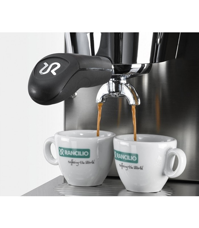 Rancilio Espresso Cups and Saucers - Set of 6 pieces