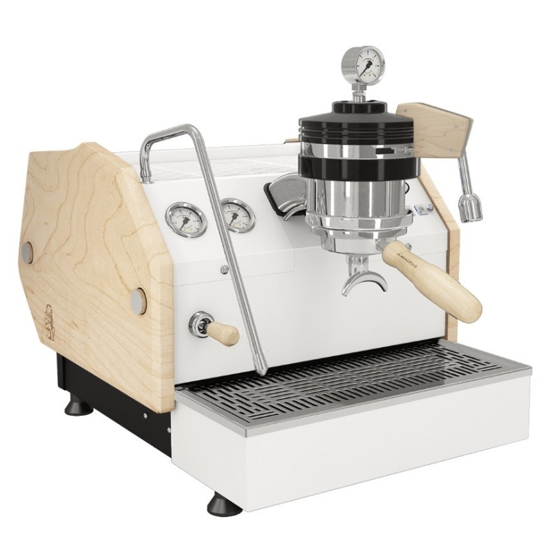 La Marzocco gs3 Mp Flat White Maple Wood Kit Espresso Machine